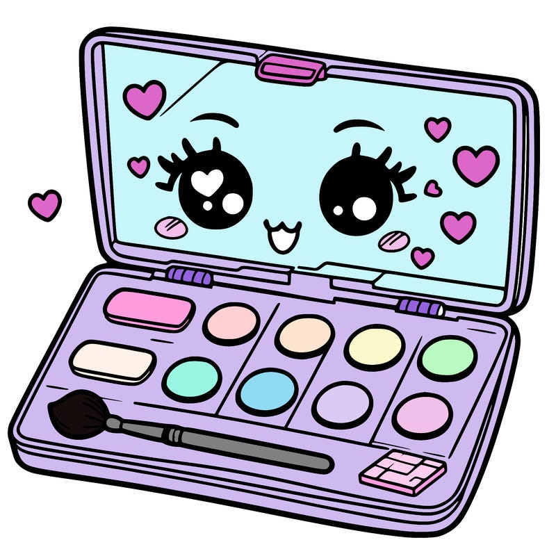 makeup pallet