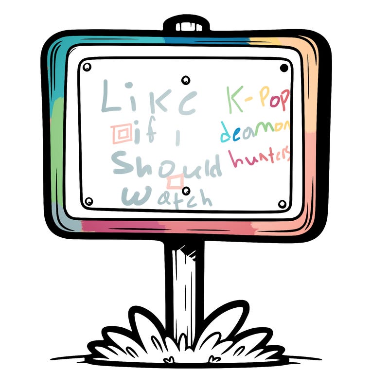 a blank sign