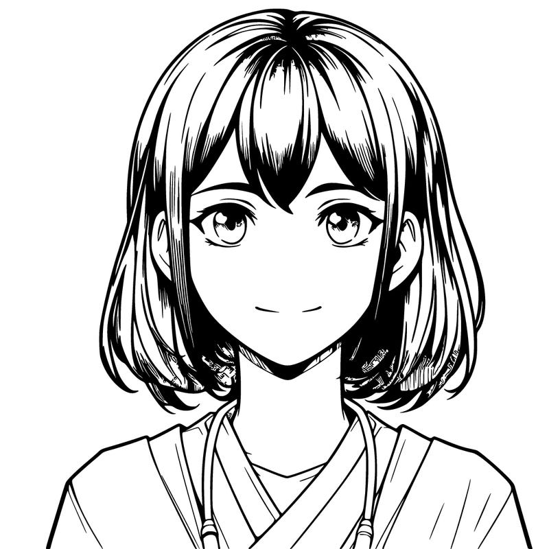 realistic anime girl