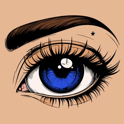 realistic eye