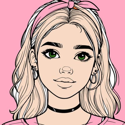 realistic teenage girl