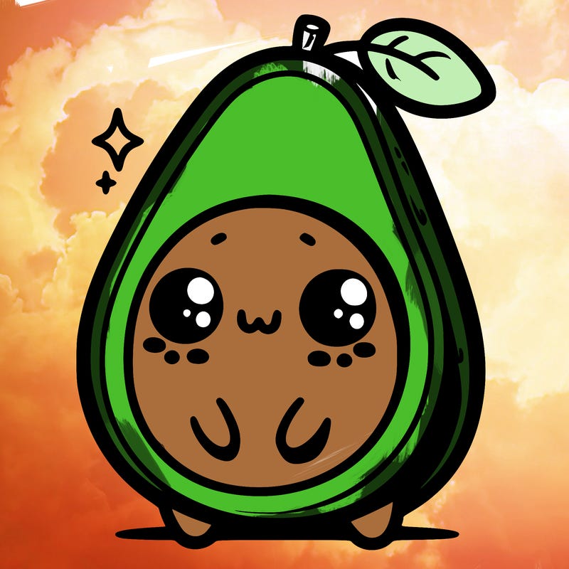 cute avocado