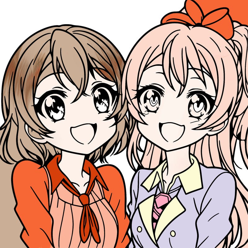 two anime girls