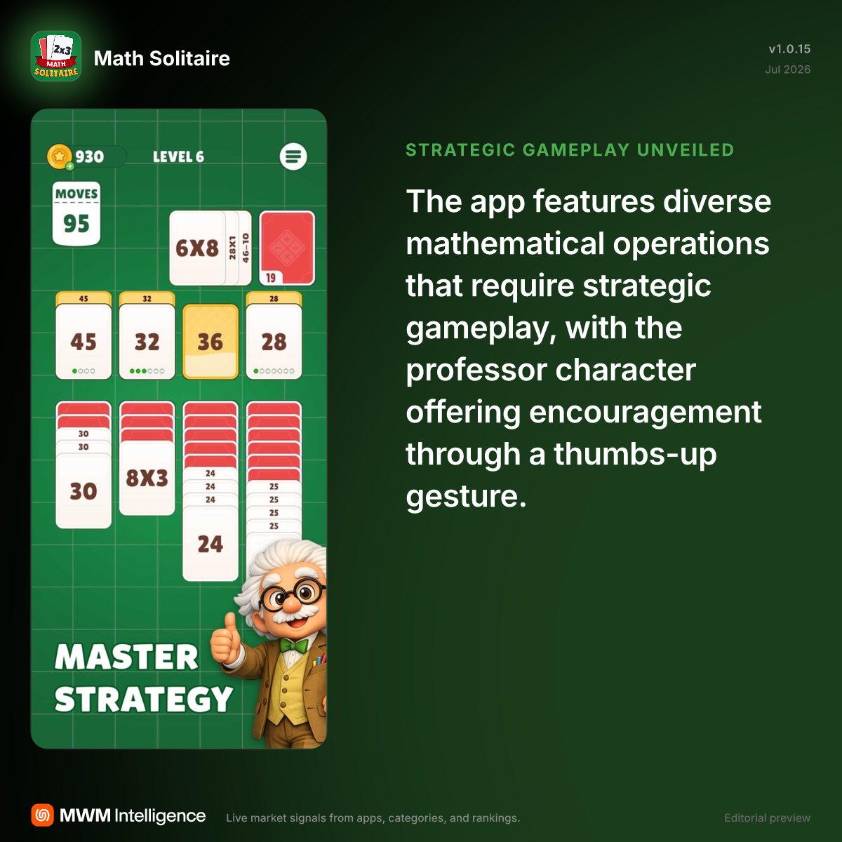 Math Solitaire - Games App | MWM