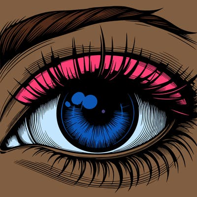 realistic eye