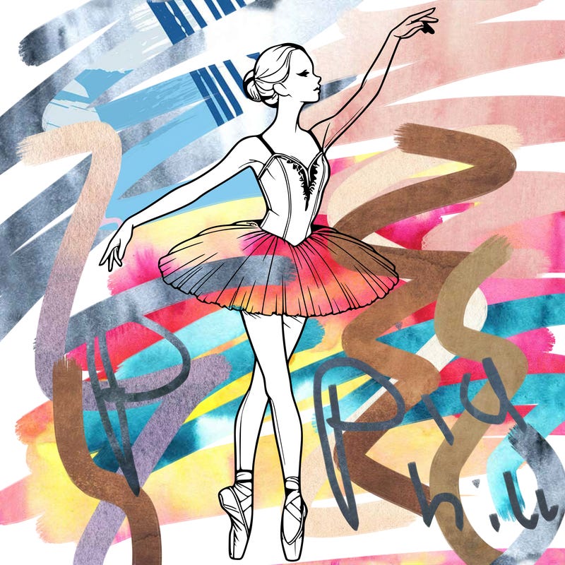 realistic ballerina