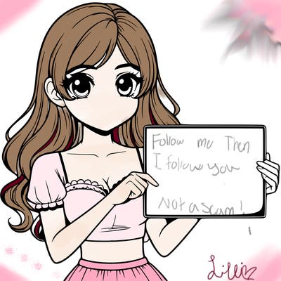 realistic pretty girl holding blank sign