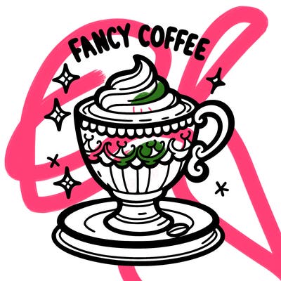 fancy coffee