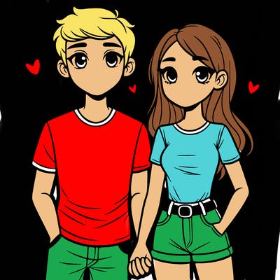 boyfriend and girlfriend