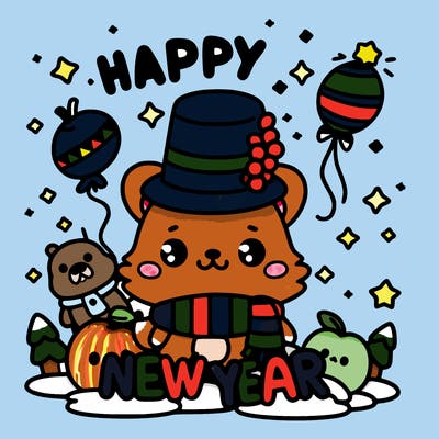 message : happy new year