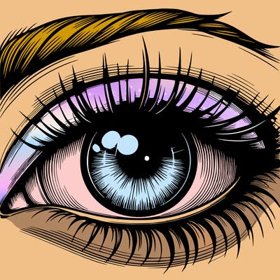 realistic eye