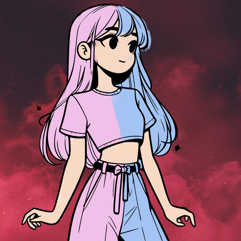 girl in a cute crop top