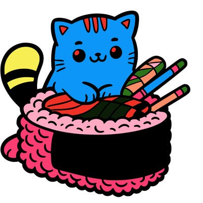 sushi cat