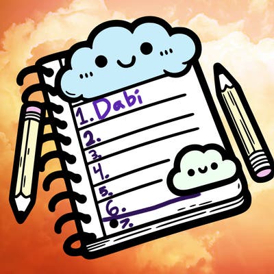 blank lined notebook