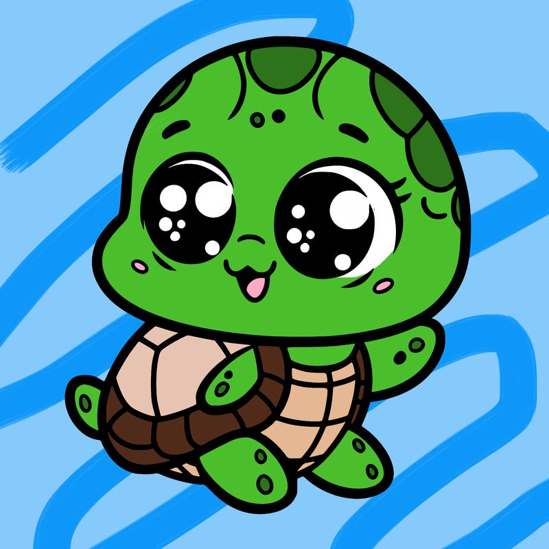 cute turtle