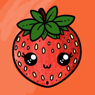cute strawberry
