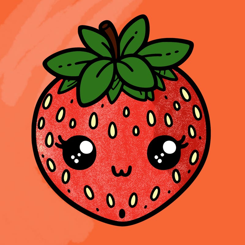 cute strawberry