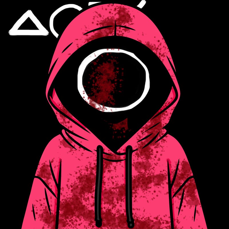 faceless girl in hoodie