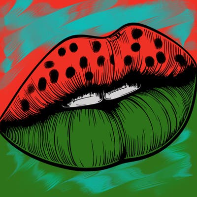 realistic lips