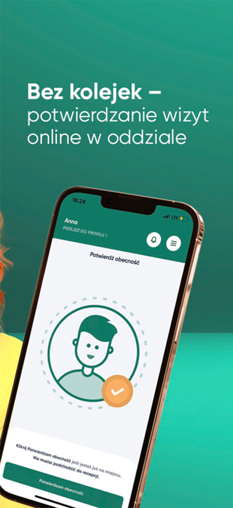 Enel-Med app interface showing the online attendance confirmation feature to skip medical reception queues