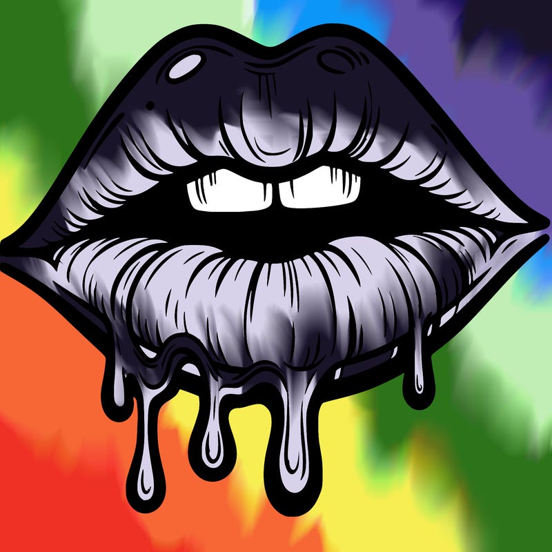 lips that look realistic and drip