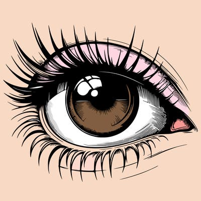 realistic eye
