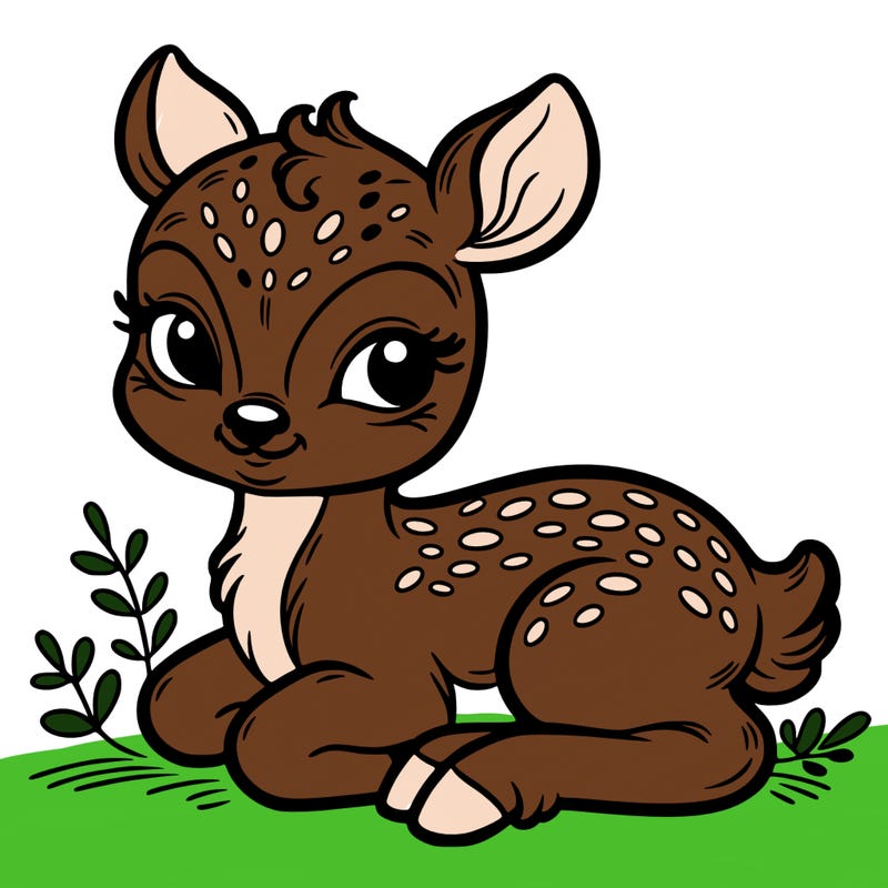 baby deer