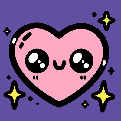 really easy plain heart