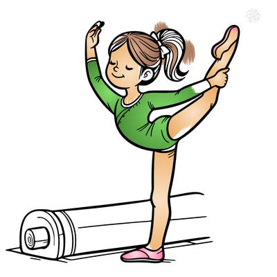 gymnastics girl