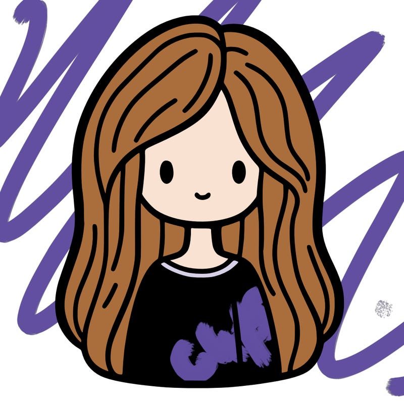 person with long hair