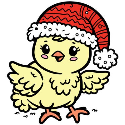 christmas chick