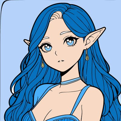 realistic girl elf