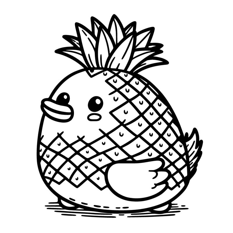 pineapple duck