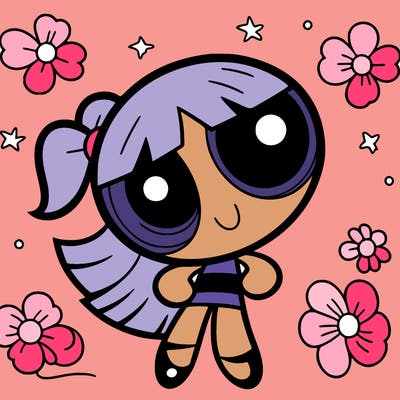 a powerpuff girl