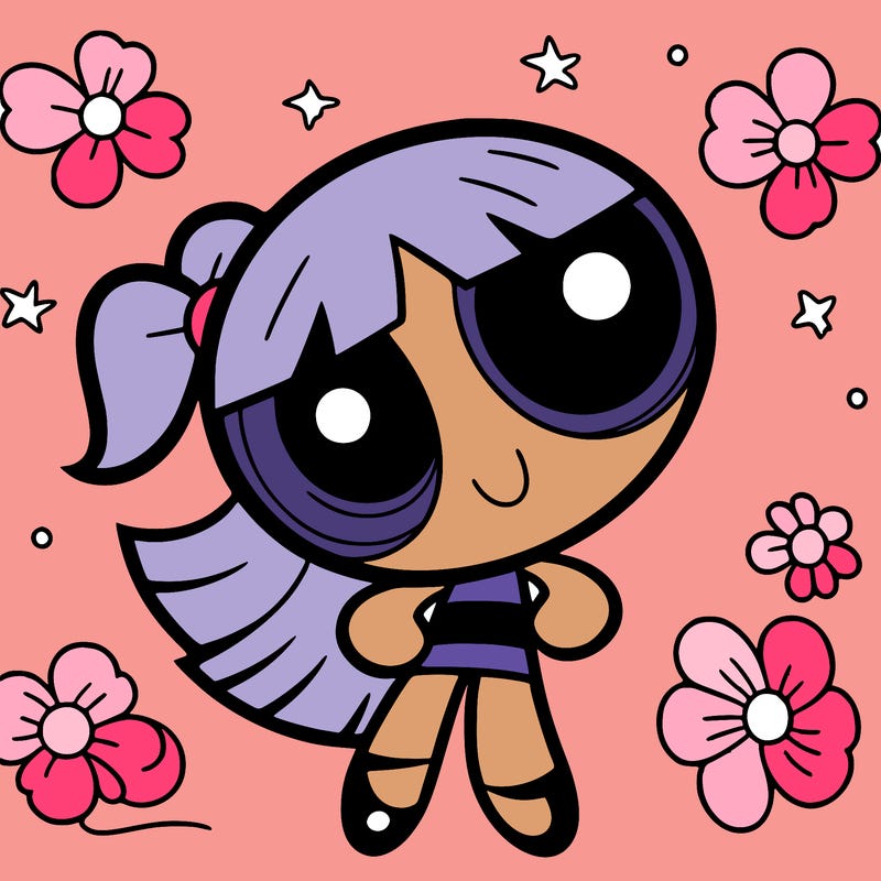 a powerpuff girl