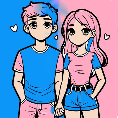 boyfriend and girlfriend