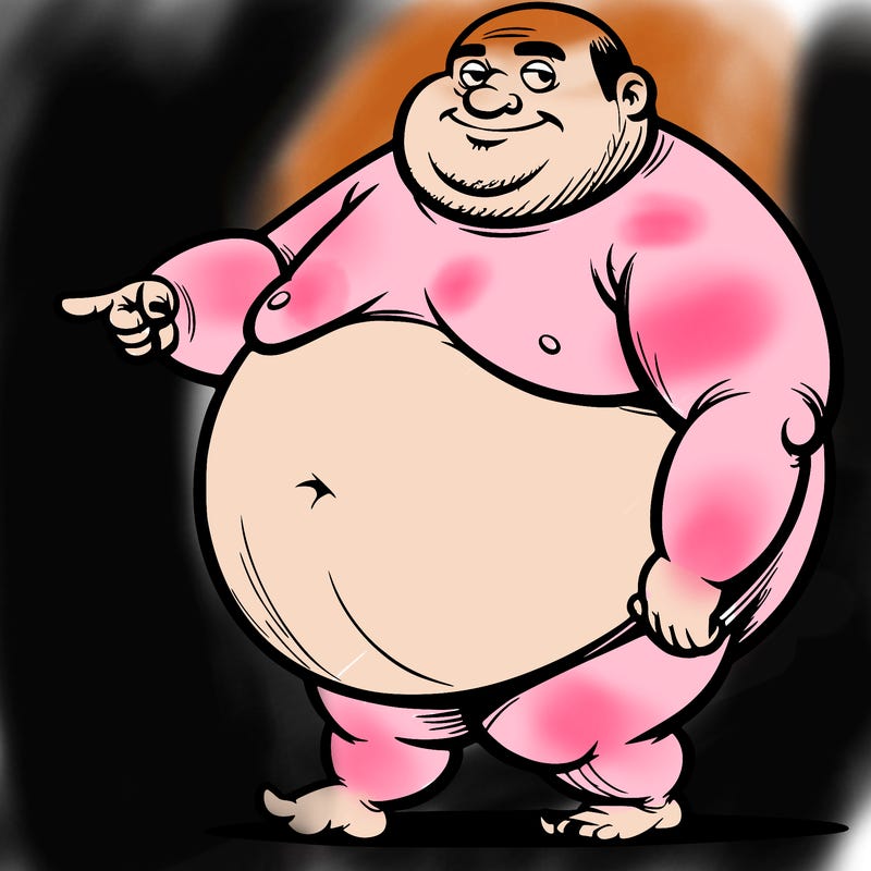 fat man realistic