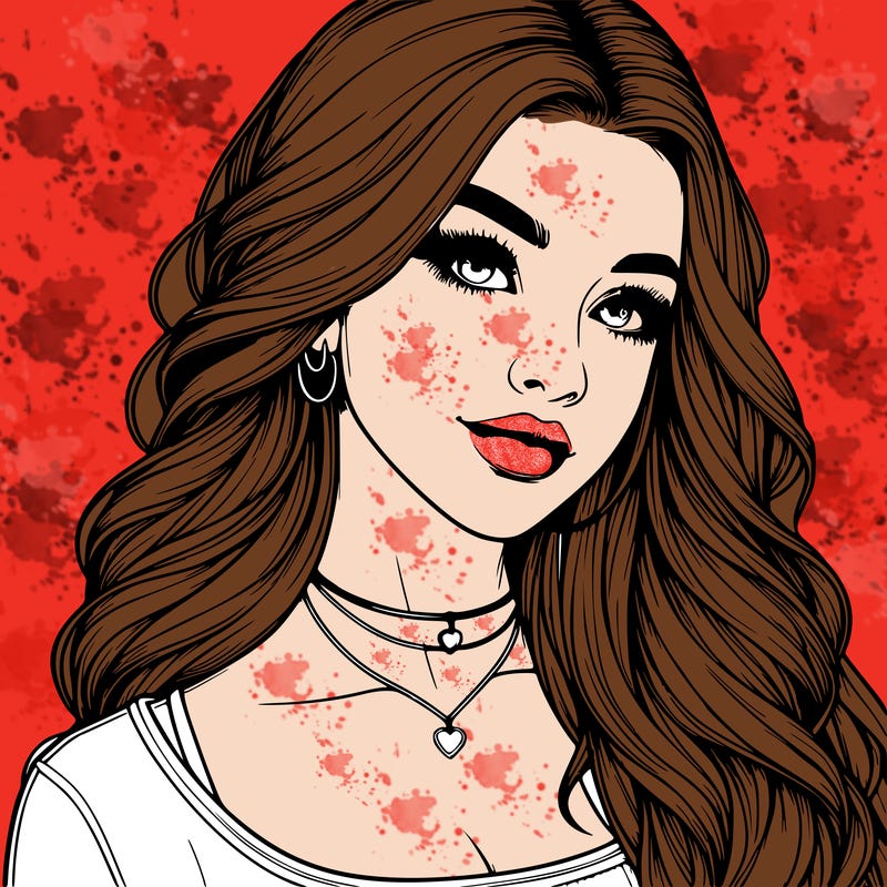 detailed realistic girl