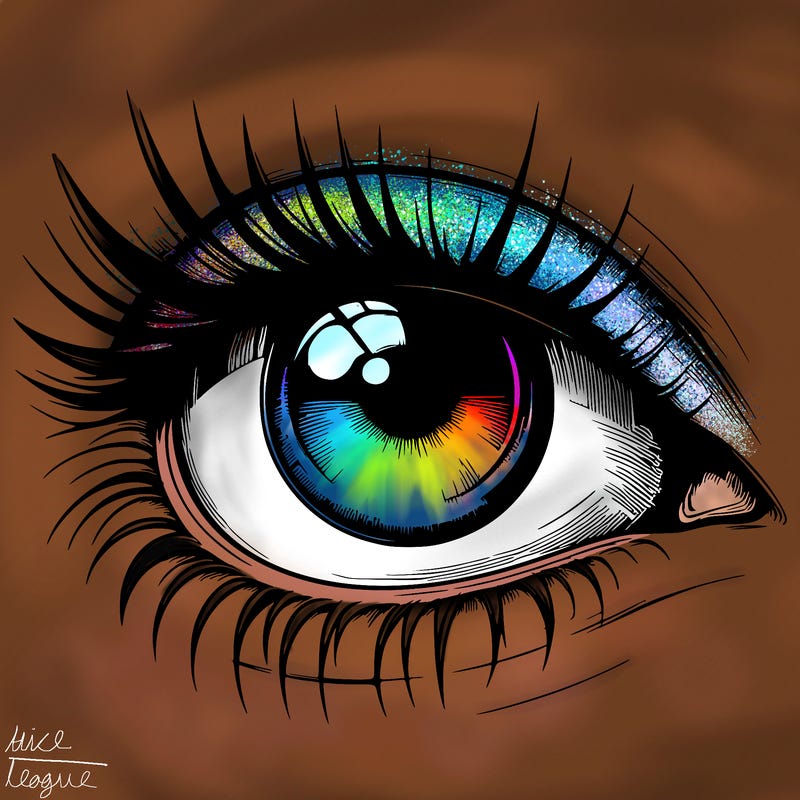 realistic eye