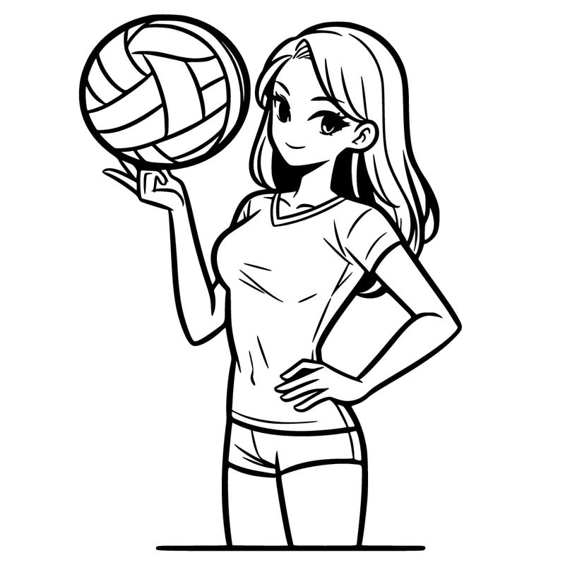 volleyball woman