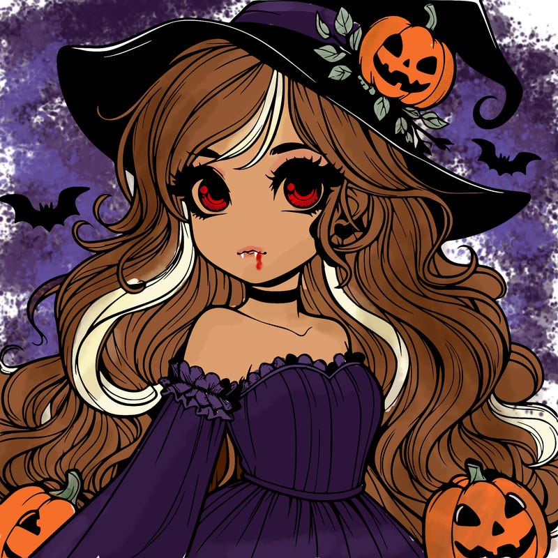 realistic girl halloween