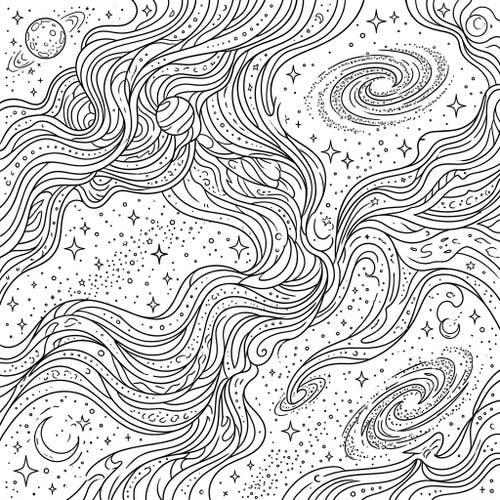 Abstract Cosmic Scenes