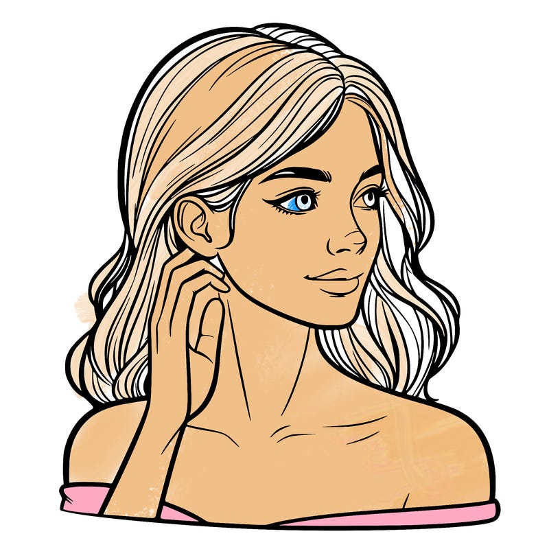 realistic woman
