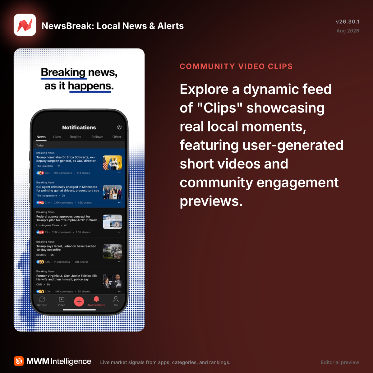 NewsBreak: Local News & Alerts - News App | MWM