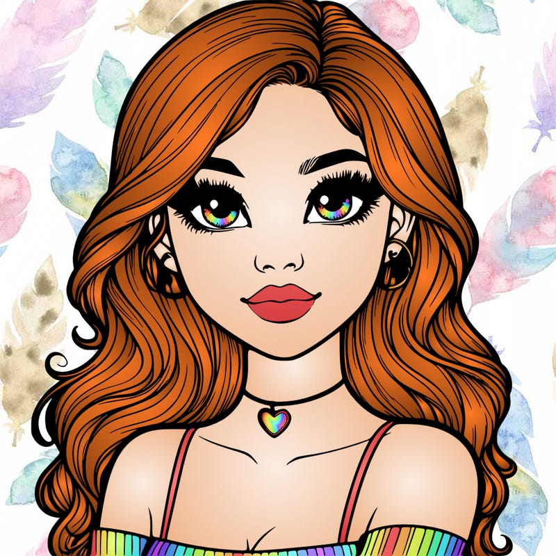 realistic pretty girl