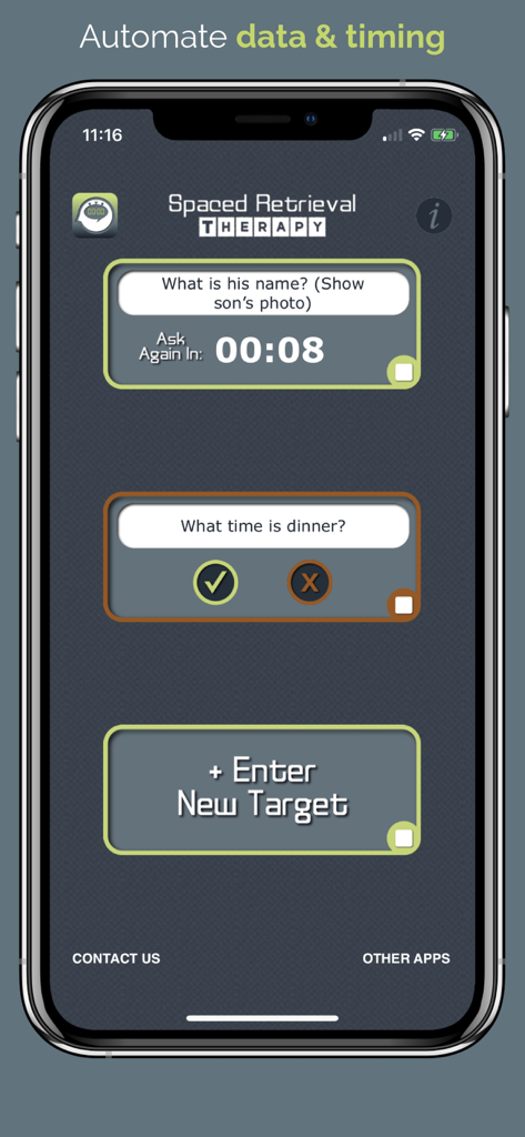 Spaced Retrieval Therapy - Medical App | MWM