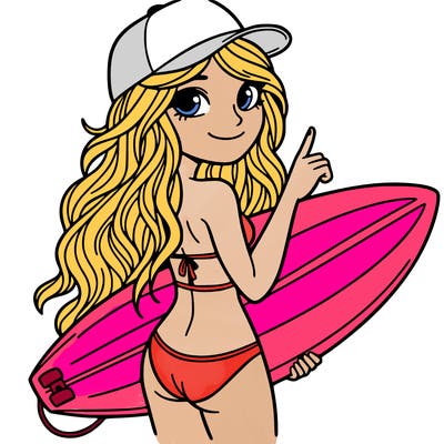 surfer girl