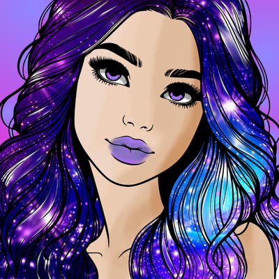 beautiful realistic girl