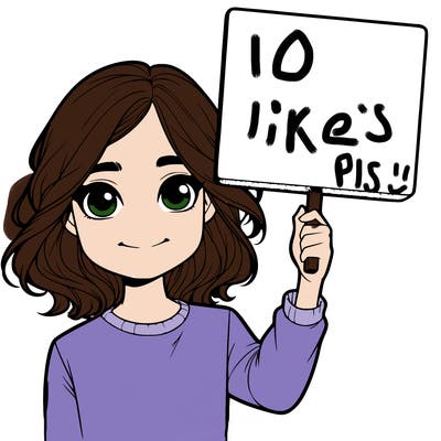 realistic girl holding up a sign