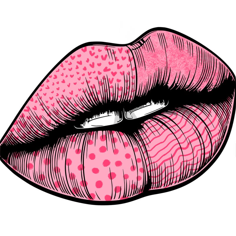 realistic lips